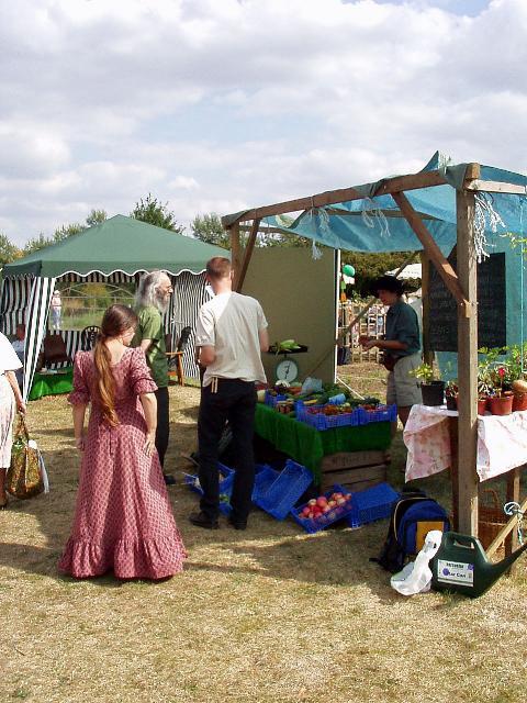 The produce stall